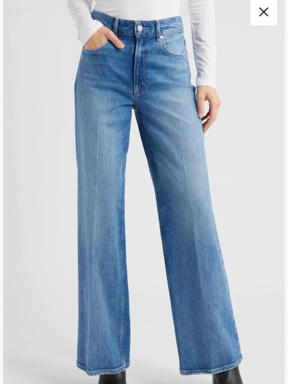 Paige Sasha Wide-Leg size 27